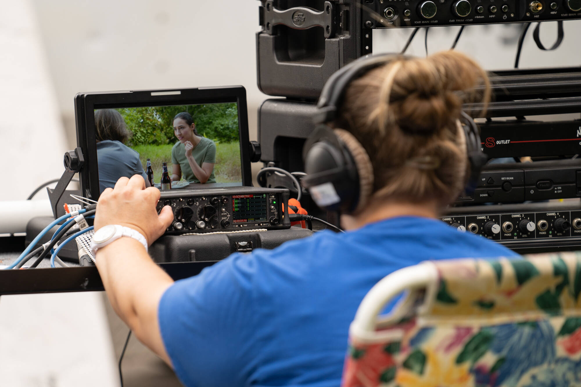 Student films work for the summer film project